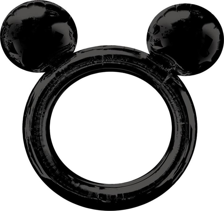 AMSCAN - Aluminium Mickey Mouse kader ballon - Photobooth fo, Hobby en Vrije tijd, Feestartikelen, Ophalen of Verzenden