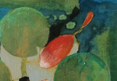 Guido Borelli - cinque ombre nere, Antiek en Kunst, Kunst | Schilderijen | Modern