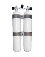 Voordelige nieuwe dubbel 8,5L 230 bar met flessen uit 2024, Watersport en Boten, Ophalen, Nieuw, Duikfles