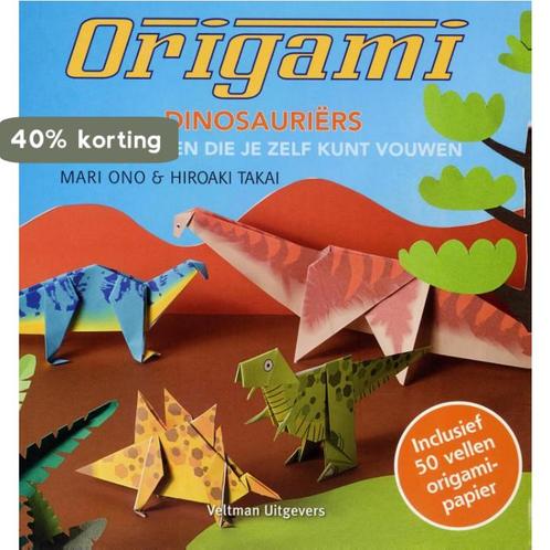Origami dinosauriërs 9789048311545 Hiroaki Takai, Boeken, Hobby en Vrije tijd, Zo goed als nieuw, Verzenden