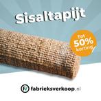 Sisal Tapijt met Natuurlook – Tijdelijk tot 50% Korting, Ophalen, Vierkant, Blauw, 200 cm of meer
