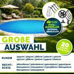 Zwembad Afdekzeil - Rond - Solarzeil - 457 cm - Blauw - Till, Tuin en Terras, Zwembad-toebehoren, Verzenden, Zo goed als nieuw