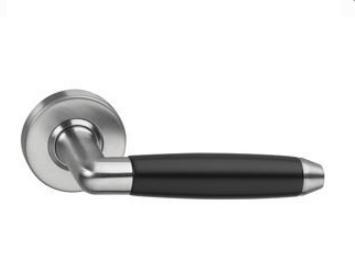 Intersteel enkele Deurkruk / Deurklink Combinatie op rozet, Doe-het-zelf en Verbouw, Hang- en Sluitwerk, Nieuw, Ophalen of Verzenden