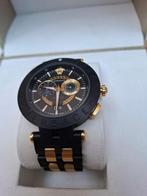 Versace - Custom: Dual Time Versace medusa bezel -, Sieraden, Tassen en Uiterlijk, Horloges | Heren, Nieuw