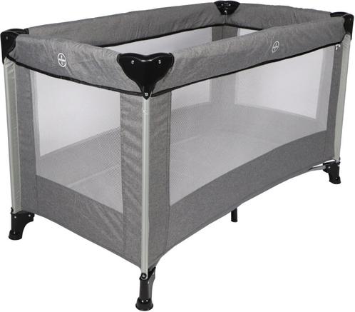 Ding Stripe Grey Melange Campingbed DI-271803, Kinderen en Baby's, Babywiegjes en Ledikanten, Nieuw, Verzenden