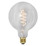 3 staps dimbare E27 filament spiraal grote bol G125, 4w, Huis en Inrichting, Lampen | Losse lampen, Led-lamp, Minder dan 30 watt