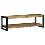 vidaXL Salontafel Bruin 120 x 50 x 38 cm massief mangohout, Huis en Inrichting, Tafels | Salontafels, Verzenden, Nieuw, 50 tot 100 cm
