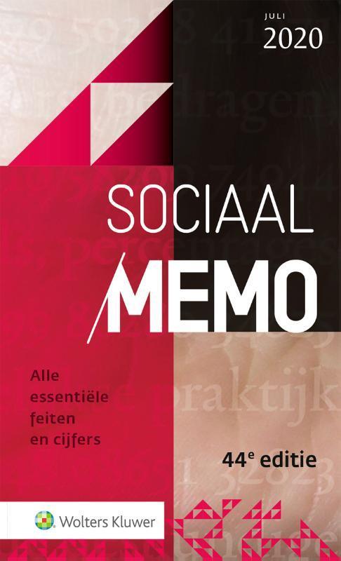 Sociaal Memo juli 2020 9789013156720, Boeken, Schoolboeken, Zo goed als nieuw, Verzenden