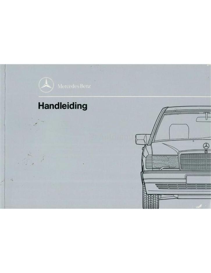 1991 MERCEDES BENZ 190 INSTRUCTIEBOEKJE NEDERLANDS, Auto diversen, Handleidingen en Instructieboekjes