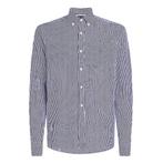 -34% Tommy Hilfiger  Tommy Hilfiger Tommy knit stripe shirt, Kleding | Heren, Overhemden, Verzenden, Nieuw, Blauw