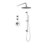 Sani Royal Pro Inbouw Regendouche Chroom Messing Glijstang, Nieuw