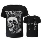 The Exploited Mohican Skull T-Shirt - Officiële Merchandise, Verzenden, Nieuw