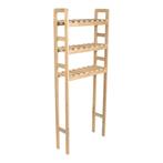 [en.casa] Staand rek Alslev badkamerrek 160x64x21 cm houtkle, Huis en Inrichting, Verzenden, Nieuw
