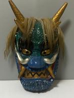 Noh masker - Hout, Extra grote Kagura-masker - Ryjin