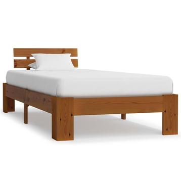 Grenenhouten Bedframe 90x200 - Tweedekansje! Stevig & Duu... beschikbaar voor biedingen