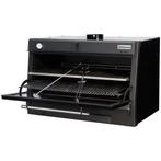Houtskooloven-bbq, gn 2/1 + gn1/1 (150 kg/h)/zwart | Diamond, Verzenden