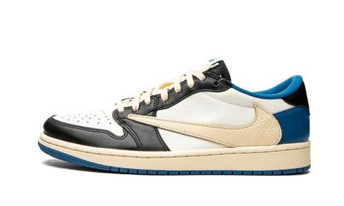 Air Jordan 1 Low Travis Scott Fragment - maat 47.5, Kleding | Dames, Schoenen, Sneakers of Gympen, Nieuw, Verzenden