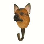 Honden wand kapstokhaakje handmade hond: Duitse Herder, Huis en Inrichting, Nieuw