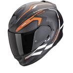 Scorpion EXO-491 Kripta Matt Zwart-Oranje-Wit Integraalhelm, Motoren, Kleding | Motorhelmen, Nieuw met kaartje, Overige merken