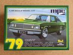 MPC 1003 1979 Chevrolet Nova 1:25, Hobby en Vrije tijd, Modelbouw | Auto's en Voertuigen, Verzenden, Nieuw