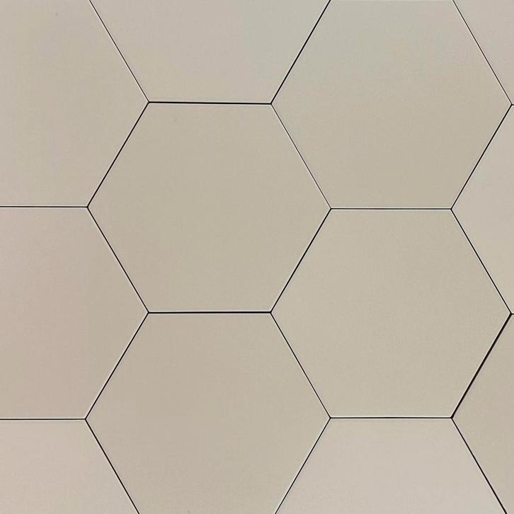 Vloertegel wandtegel hexagon coimbra taupe 17,5x20 r9, Doe-het-zelf en Verbouw, Tegels, Vloertegels, Nieuw, 10 m² of meer, Keramiek