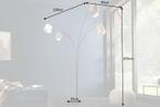 Design booglamp LEVELS 205cm wit beige bruin 5 linnen tinten, Ophalen of Verzenden, Nieuw
