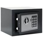 vidaXL Elektronische Digitale Kluis Donkergrijs 23x17x17 cm, Huis en Inrichting, Brandblussers en Brandkasten, Verzenden, Nieuw