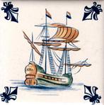 KLM Airline Business Class Delft Blue Tile Coaster - 75×75, Verzenden, Zo goed als nieuw