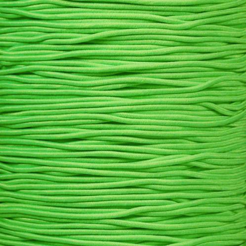 3mm Elastisch Touw - Neon groen - 50 meter op rol, Doe-het-zelf en Verbouw, Overige Doe-het-zelf en Verbouw, Nieuw, Ophalen of Verzenden
