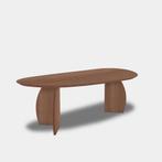 Tafel organisch eikenhout  Set Driehoek  270x120, Huis en Inrichting, Tafels | Eettafels, Nieuw