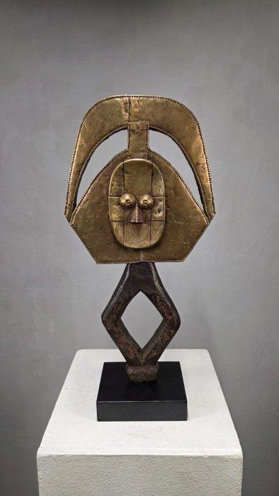 Reliekhouder van hout en metaal - Kota - Gabon (Zonder, Antiek en Kunst, Kunst | Niet-Westerse kunst