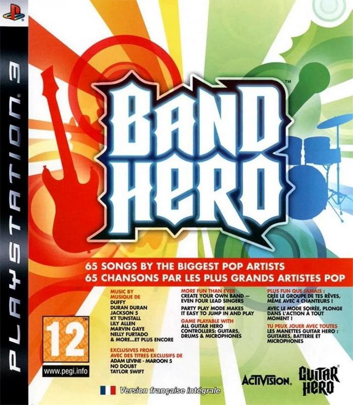 Playstation 3 Band Hero, Spelcomputers en Games, Games | Sony PlayStation 3, Zo goed als nieuw, Verzenden