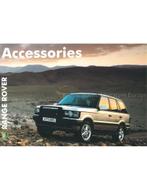 2001 RANGE ROVER ACCESSOIRES BROCHURE ENGELS, Boeken, Auto's | Folders en Tijdschriften, Nieuw, Author