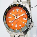 Seiko - Sport 5 Automatic GMT Yellow - Zonder minimumprijs -