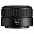 Nikon Z 40mm F2 Objectief - Nieuw! + 5 jaar Garantie, Audio, Tv en Foto, Nieuw, Ophalen of Verzenden, Standaardlens