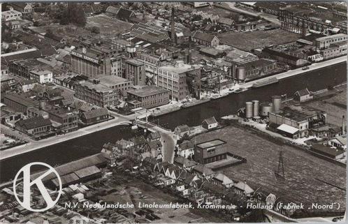 KROMMENIE - N. V. Nederlandsche Linoleumfabriek, Verzamelen, Ansichtkaarten | Nederland, Verzenden