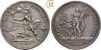 Zilver medaille auf den Frieden zu Aachen 1748 Aachen Stadt:, Verzenden