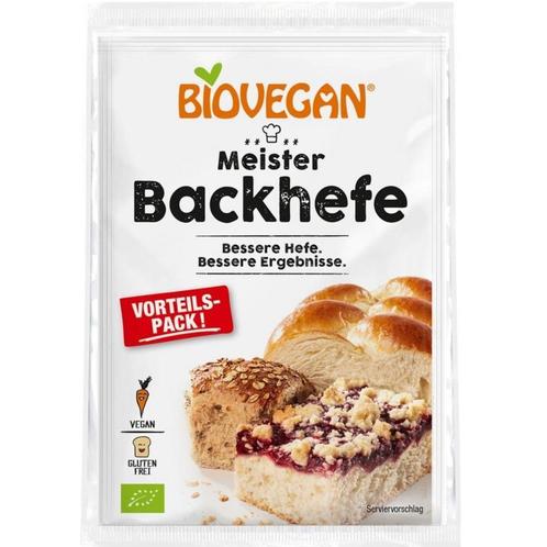 BioVegan Meesterbakkersgist Biologisch 3x7g, Hobby en Vrije tijd, Taarten en Cupcakes maken, Nieuw, Verzenden