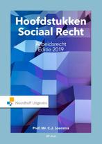 Hoofdstukken sociaal recht editie 2019 9789001899769, Boeken, Zo goed als nieuw, Verzenden