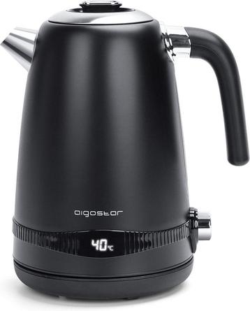 Aigostar Waterkoker met temperatuursregeling - Retro - RVS beschikbaar voor biedingen