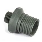 Kunststof verloopstuk 1/4 x 1/2 van pompunit ontvetter, Ophalen of Verzenden, Nieuw