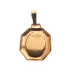 Gouden hanger van de doop van een kind/baby (religieus), Ophalen of Verzenden, Gebruikt, Goud, Overige merken