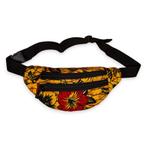 Afrikaanse print heuptasje / Fanny pack - Gele / rode bloem, Ophalen of Verzenden, Nieuw