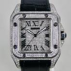 Cartier - Santos 100 Diamonds - 2656 - Heren - 2010-2020, Nieuw