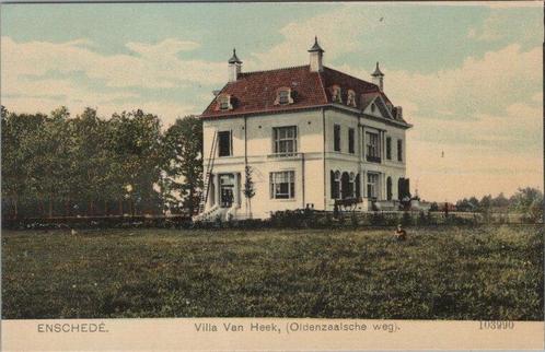 ENSCHEDE - Villa van Heek, (Oldenzaalsche weg), Verzamelen, Ansichtkaarten | Nederland, Verzenden
