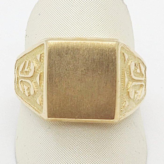 Ring - 18 karaat Geel goud, Sieraden, Tassen en Uiterlijk, Ringen