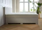 ACTIE! Boxspring Barcelona 180 200 Beige, Verzenden, Beige, 180 cm, 200 cm