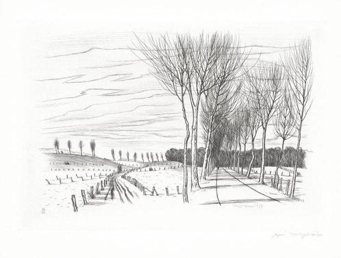 André Jacquemin (1904-1992) - Lot de 2 Gravures originales -, Antiek en Kunst, Antiek | Overige Antiek