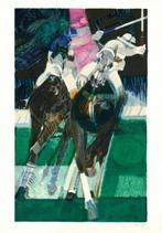 Paul Ambille (1930-2010) - Joueurs de Polo, Antiek en Kunst