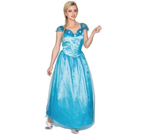 Frozen Elsa jurk dames, Hobby en Vrije tijd, Feestartikelen, Feestartikel, Nieuw, Verzenden